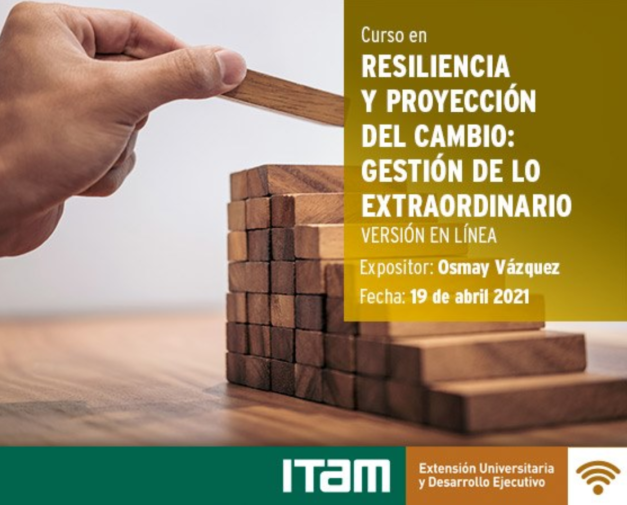 Curso en «Resilencia y proyección del cambio: gestión de lo extraordinario» Curso en «Resilencia y proyección del cambio: gestión de lo extraordinario»