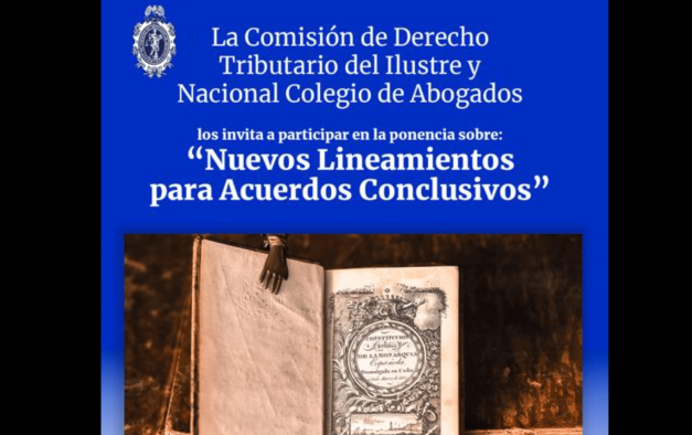 Nuevos lineamientos para acuerdos conclusivos Nuevos lineamientos para acuerdos conclusivos