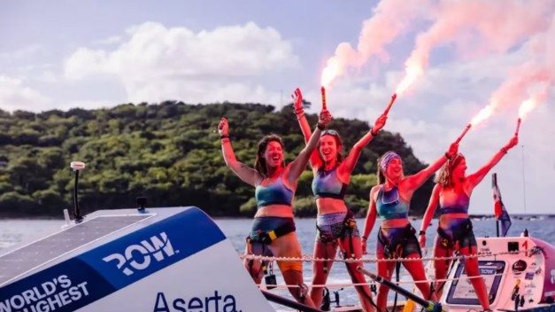 Un bote, 45 días y un océano: el equipo mexicano que cruzó el Atlántico para inspirar a más mujeres